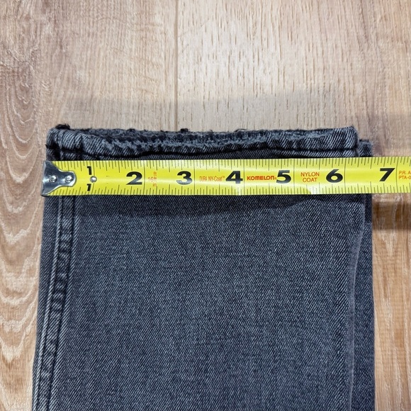 Abercrombie & Fitch Ankle Straight Ultra High Rise Gray Black Women’s 26 Regular - Picture 8 of 11